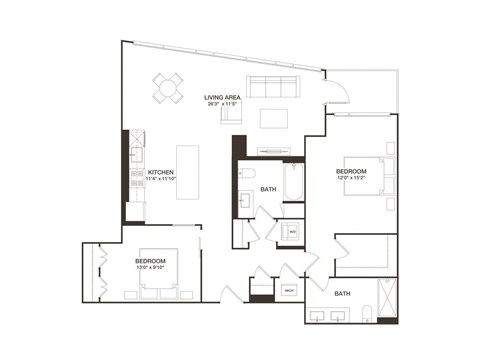 8001 Woodmont Ave. 2 Beds Apartment, Bethesda for Rent - Photo Gallery 84